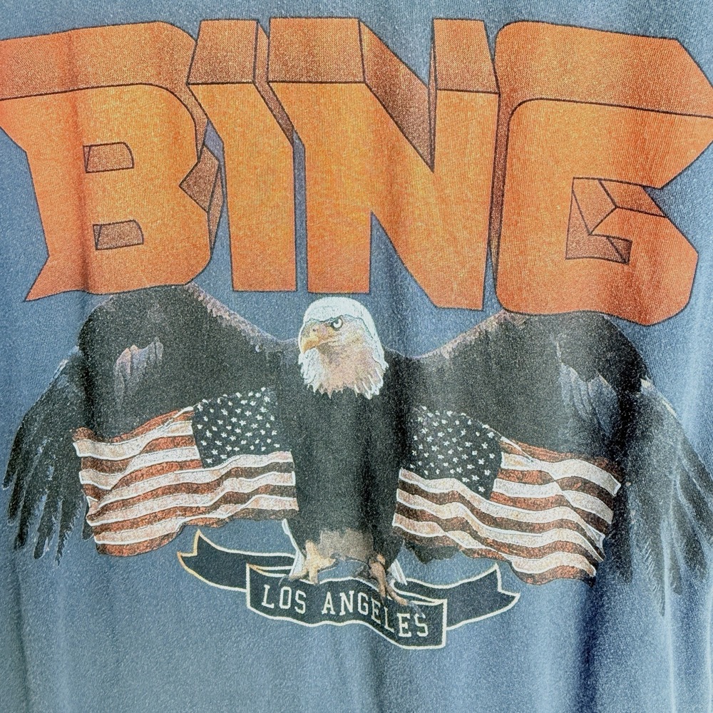 Anine Bing Vintage Eagle T-Shirt Womens Size large
